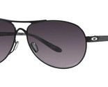 Oakley Feedback Sunglasses OO4079-45 Satin Black Frame W/ PRIZM Grey Lens - $118.79