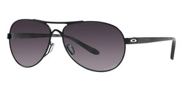 Oakley Feedback Sunglasses OO4079-45 Satin Black Frame W/ PRIZM Grey Lens - £93.21 GBP