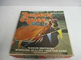 Vintage Dealer&#39;s Choice 1972 Board Game Parker Brothers 100% Complete - £38.87 GBP