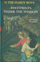 ORIGINAL Vintage 1965 Hardy Boys Hardcover Book Footprints Under the Window #12 - £11.86 GBP