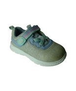 SKECHERS Kids Shoes Silver Sparkle Fabric Girls Size 7.5 - $255.63 MXN