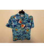 Vintage 1960s Maluna Hawaii Mens Multicolor Shirt Short Sleeve Size M - $106.96 CAD