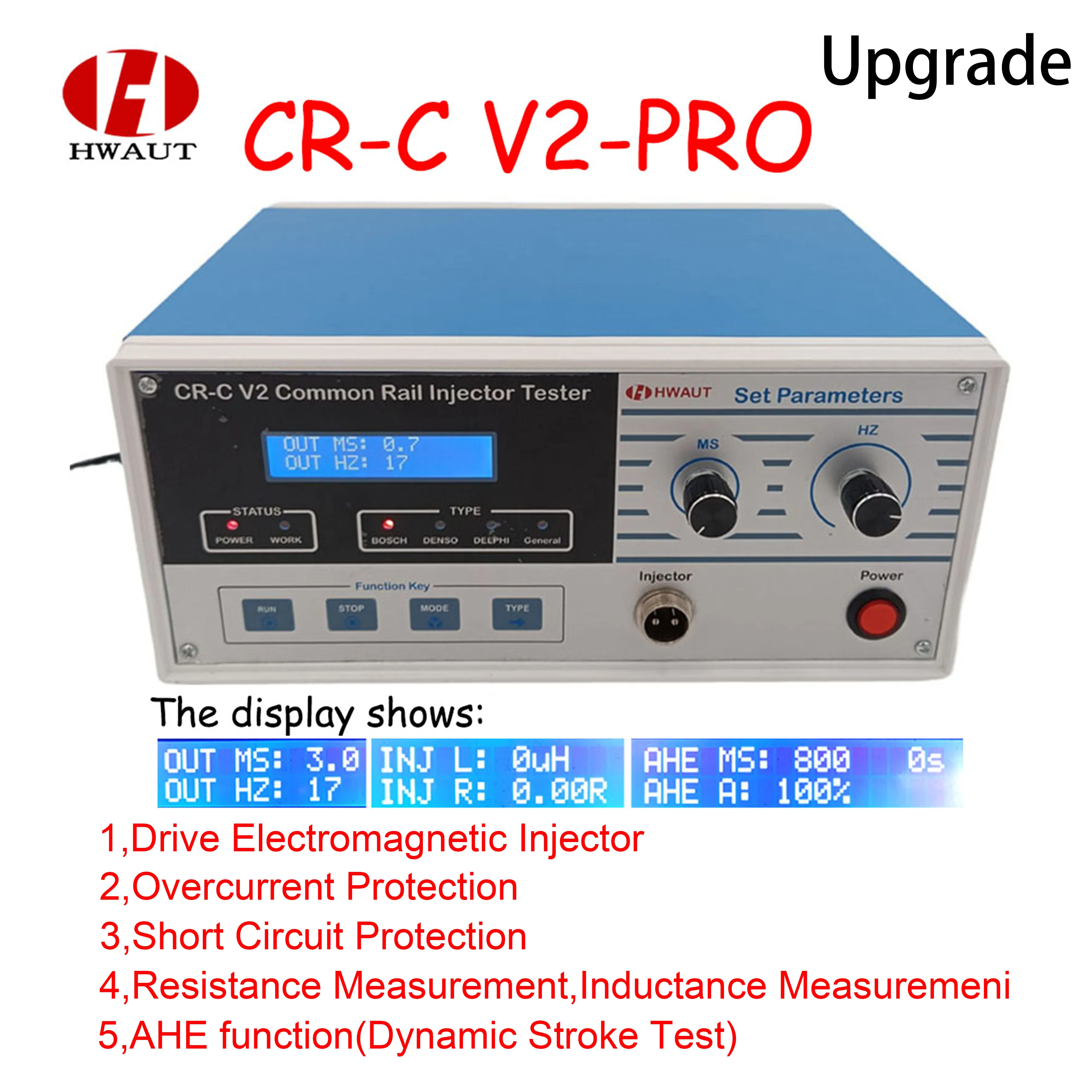 CR-C Upgraed Multi-function Common Rail Injector Tester For BOSCH Injector Test  - £292.46 GBP