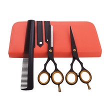 Professional Barber Hair Cutting Thinning Scissors Shears Set Hairdressi... - £18.98 GBP