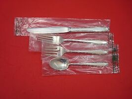 Rapallo by Lunt Sterling Silver Regular Size Place Setting(s) 4pc New - $246.51