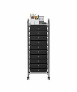 Storage Cart, Rolling Utility Cart with 10 Drawers, - $3,133.80 MXN
