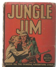 Jungle Jim Original Vintage 1936 Whitman Big Little Book 1138 - £63.28 GBP