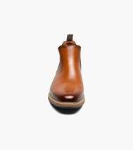 Stacy Adams Platt Plain Toe Chelsea Boot Light Weight Cognac 25755-221 image 7