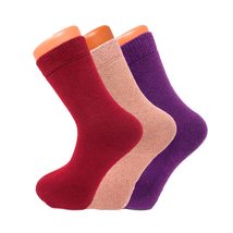 AWS/American Made Thermal Socks for Women Cold Weather Lambs Wool Crew Socks 3 P - £7.76 GBP