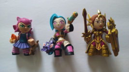 Funko League Of Legends Mystery Mini Lot of 3 Annie, Leona, Jinx - $11.74