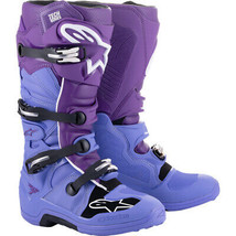 Alpinestars Mens Tech 7 MX Boots Double Purple/White 12 - £350.58 GBP