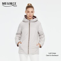MIEGOFCE 2023 Spring Autumn New Fashion Women&#39;s Reversible Jacket Hooded Windpro - £90.66 GBP