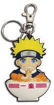 Naruto Uzumaki In Ramen Bowl Key Chain Anime Licensed NEW - $9.46