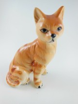 VintageCat figurine  Porcelain Orange Tabby Kitten - £7.90 GBP