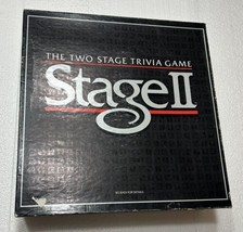 Vintage Milton Bradley Stage II | The Two Stage Trivia Game | COMPLETE - £14.05 GBP