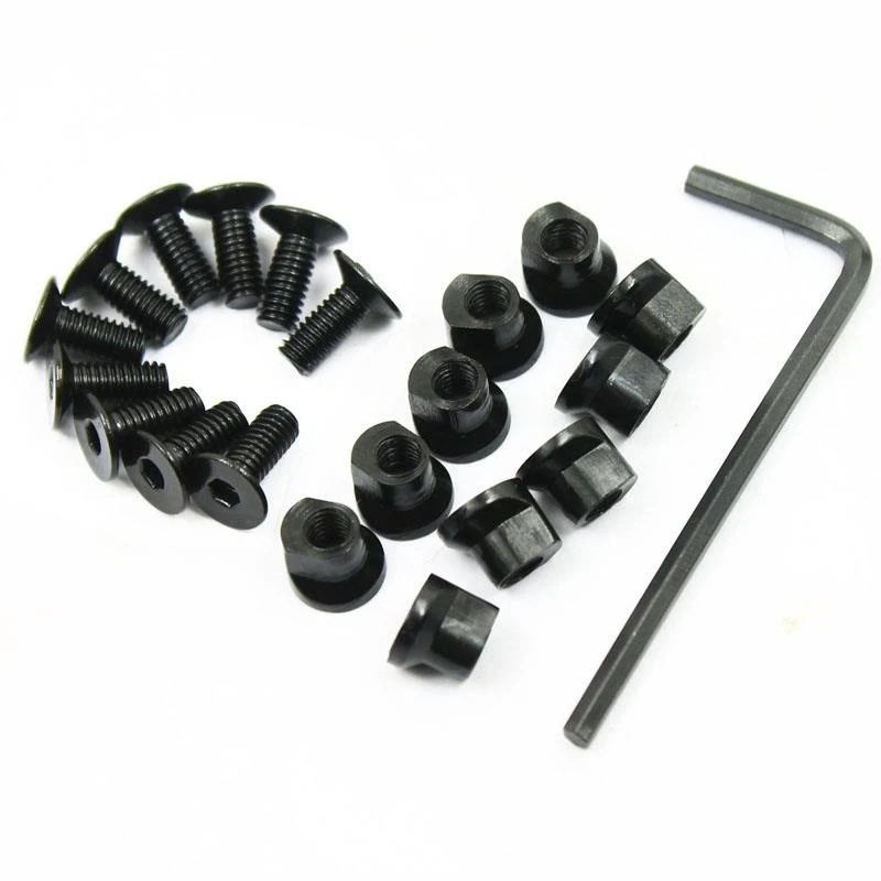 10Pcs  Screw And Nut Set Keymod key mod Rail Sections For Keymod Rail Se... - $30.79