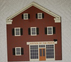 Cat&#39;s Meow Village Justice Of The Peace Series VII Retired - £12.54 GBP