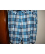 MEN&#39;S QUIKSILVER AMPHIBIANS BLUE PLAID HIKING WATER SHORTS SZ 32 - £26.76 GBP