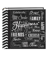 Chalkboard 200 Pkt 4X6 Photo Album, Happiness - $35.90 CAD