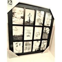 Malden Twelve Opening 4x6 Black Photo Frame New - $12.86