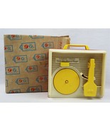 VINTAGE 1971 Fisher Price Music Box Record Player Bundle w/ Original Box - £62.75 GBP