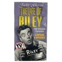 The Life Of Riley 6 Episodes Jackie Gleason VHS Tape - £5.64 GBP