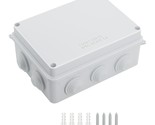 Abs Plastic Dustproof Waterproof Ip65 Junction Box Universal Electrical ... - $18.99