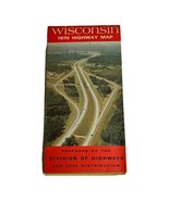 Vintage Wisconsin 1970 Highway Map Brochure Divison Of Highways Official... - £11.00 GBP