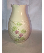 Belleek Vase 7.5 Inch High Mint - £23.90 GBP