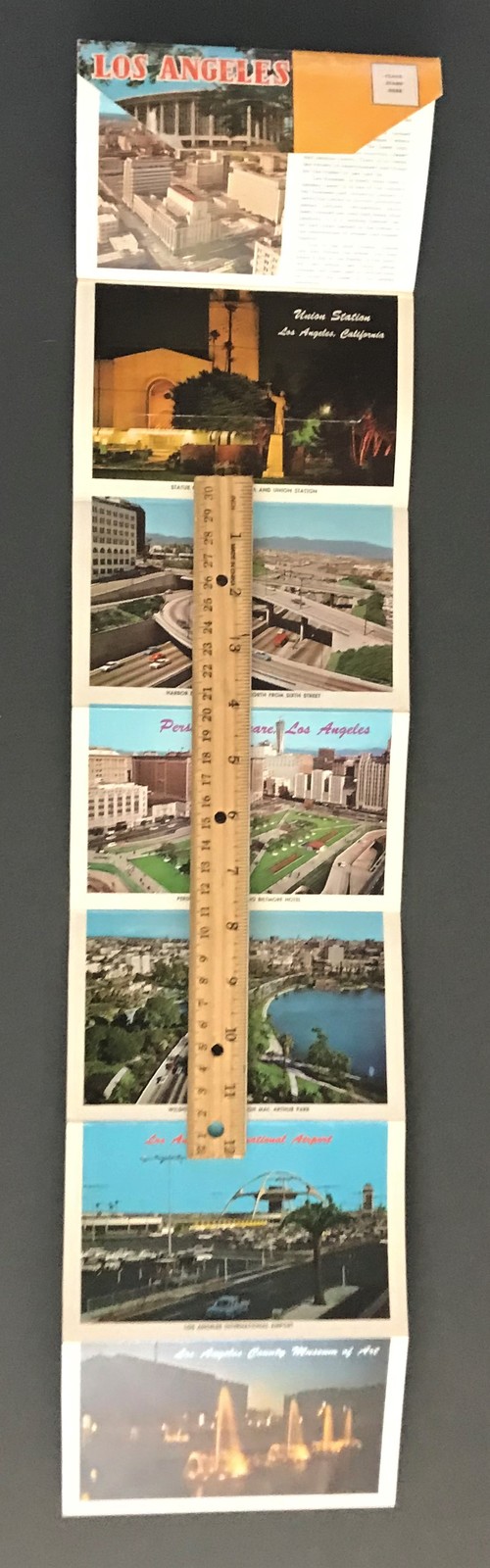 1969 Los Angeles 12 Postcard Foldout Set Item image 5