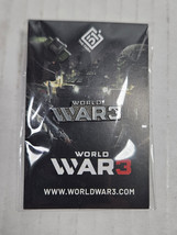 World War 3 Lapel Pin FPS Shooter Video Game Merchandise Lot the Farm WW3 - £7.95 GBP