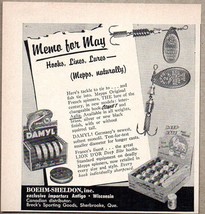 1956 Print Ad Mepps Original French Spinner Lures Boehm-Sheldon Antigo,WI - £7.33 GBP