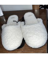Alfani hard sole Sherpa slippers, new with tags - $11.76