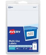 Avery Removable Print or Write 2&quot; x 4&quot; Labels -- Great for Home Organiza... - $16.30 CAD