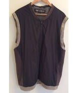 Mens Oakley Full Zip 2XL Vest Black Golf  I - $14.68