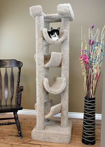 Premier Solid Wood 6-FT. Skyscraper Cat TREE-FREE Shipping In Theu.S. - £291.72 GBP
