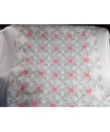 Quilted Throw Coming Up Roses - £117.27 GBP