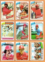 1980 Topps St Louis Cardinals Team Lot 21 diff Keith Hernandez Garry Templeton - £6.25 GBP