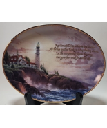 Thomas Kinkade&#39;s Guiding Lights &quot;CLEARING STORMS&quot; 1997 Bradford EX Plate... - £19.83 GBP