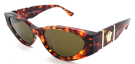 Versace Sunglasses VE 4454 5437/73 55-18-140 Havana / Dark Brown Made in Italy - £131.61 GBP
