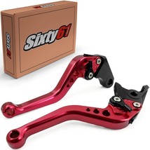 Suzuki GSX 8R 2024 2025 Red Levers Short Brake Clutch Adjustable Aluminum Set - $74.92