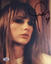 Extremely Rare Pose With Heart! Taylor Swift Signed Midnights 8x10 Photo Psa Coa - £310.83 GBP