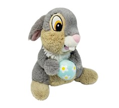 11&quot; Disney Hallmark Bambi Thumper W/ Easter Egg Stuffed Animal Plush Toy Bunny - £29.61 GBP