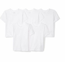 Moon and Back Girls Infant Set of 5 Organic V-Neck Short-Sleeve T-Shirts 6-9 MOS - £15.02 GBP