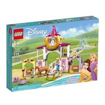 LEGO Disney Princess: Belle and Rapunzel&#39;s Stables 43195 NEW (See Details) - £33.83 GBP