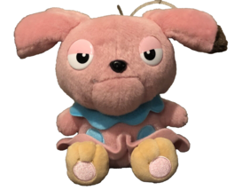 Pokemon Detective Pikachu Movie 8&quot; Snubbull Pink Plush Toy by WCT Game Cartoon - £8.57 GBP