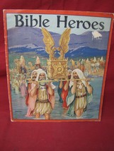Vintage 1941 &quot; Bible Heroes&quot; Cloth Children&#39;s Story Book - £19.77 GBP