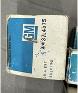 NOS GM 1955 1956 1957 Chevy Belair Nomad Steering Idler Arm Bushings 150... - $116.55