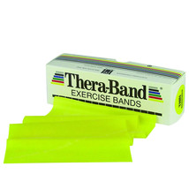 TheraBand Exercise Resistance Band Yellow X-Light Resistance 5&quot; x 6 Yd 1... - $9.99
