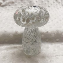 Italian Handblown Murano Glass Mushroom Paperweight by Alessandro Coppola-NEW - £27.09 GBP